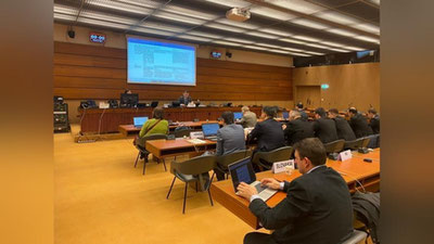 'O`zbekiston bojxonasi vakili BMT ishchi guruhiga raislik qilmoqda'ning rasmi