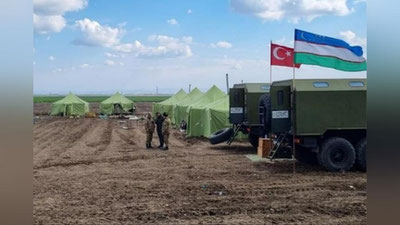 'Turkiyada o`zbeklar qurgan harbiy dala gospitali ish boshladi'ning rasmi