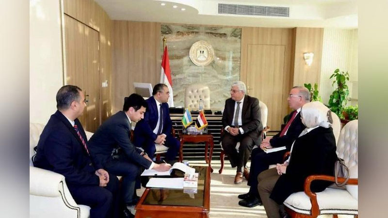 'Misrlik mutaxassislar O`zbekistonda uch yo`nalish bo`yicha ta`lim beradi'ning rasmi