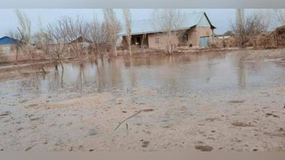 Изрображение 'По факту затопления домов в Турткульском районе возбуждено уголовное дело'