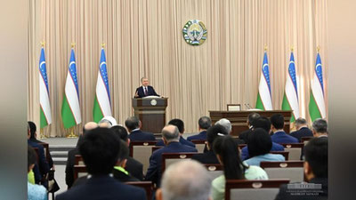 'Prezident “Toshkentning yashil belbog`i” loyihasi aynan Yangi Toshkent hududidan boshlanishini ma`lum qildi'ning rasmi