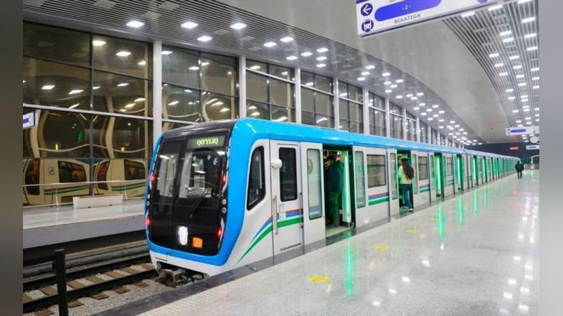 'Toshkent er usti metrosining yana beshta bekati yo`lovchi tashishni boshladi'ning rasmi