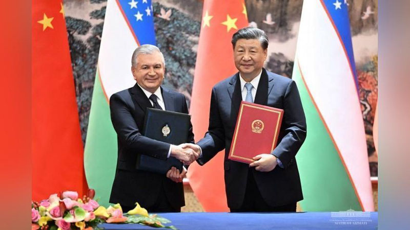 'O`zbekiston va Xitoy o`rtasida muhim kelishuvlar imzolandi (foto)'ning rasmi