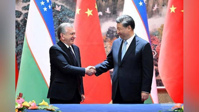 'O`zbekiston va Xitoy o`rtasida 41 ta hujjat imzolandi'ning rasmi