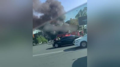 'Toshkentda yo`lovchi avtobus yonib ketdi'ning rasmi