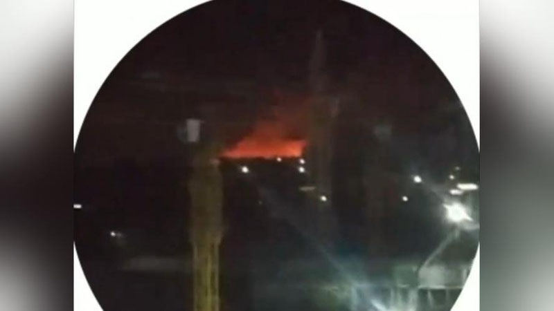 'Zangiotada yong`in sodir bo`ldi'ning rasmi