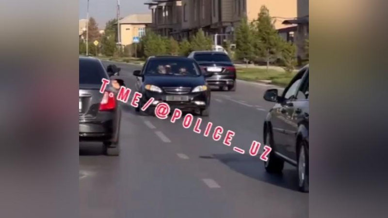 'Qashqadaryoda to`y kortejida guruh-guruh bo`lib harakatlangan qoidabuzar haydovchilar qamaldi (video)'ning rasmi