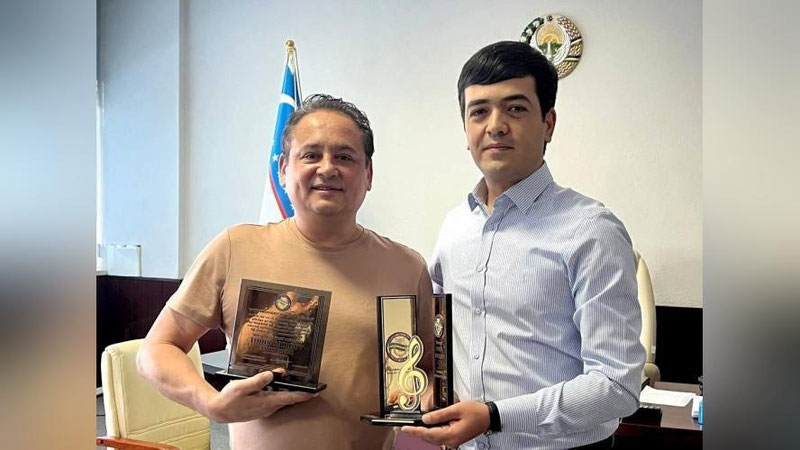 'Tohir Sodiqov “O`zbekkonsert” davlat muassasasi tomonidan taqdirlandi'ning rasmi