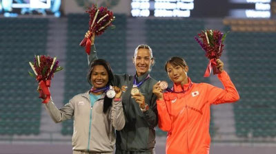 'O`zbekistonlik sportchilar engil atletika bo`yicha Osiyo chempionatida 4 ta medalni qo`lga kiritishdi'ning rasmi