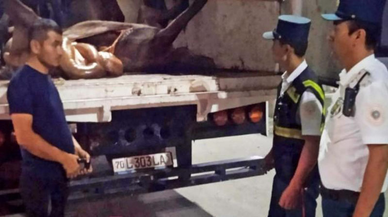 'Қашқадарёдан Тошкентга сифатсиз гўшт маҳсулотини олиб кираётган шахс ушланди'ning rasmi