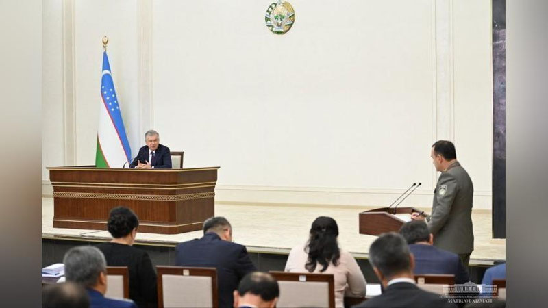 'Milliy gvardiya qo`mondonining birinchi o`rinbosari ishdan olindi'ning rasmi