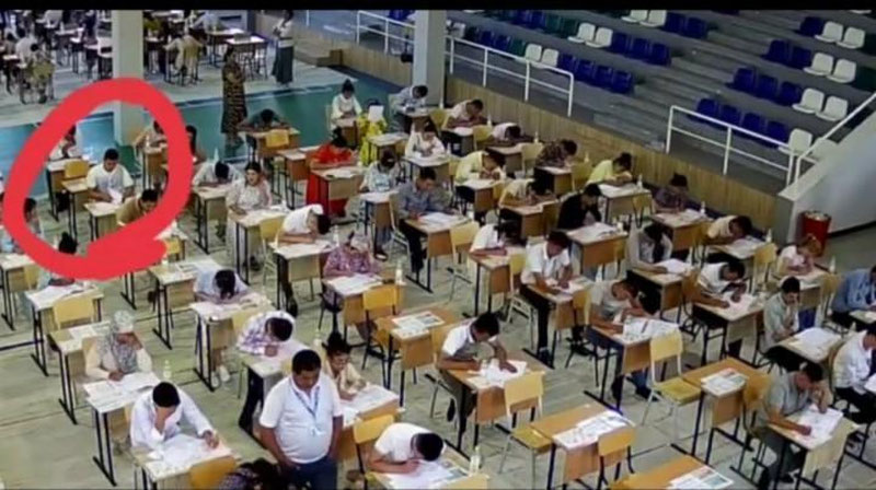 'Samarqandda abiturient imtihondan chetlashtirildi (video)'ning rasmi