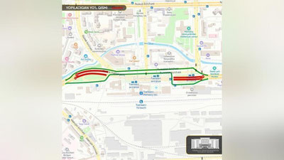 'Toshkentdagi Shimoliy vokzal oldidagi er osti tunneli vaqtincha yopiladi'ning rasmi