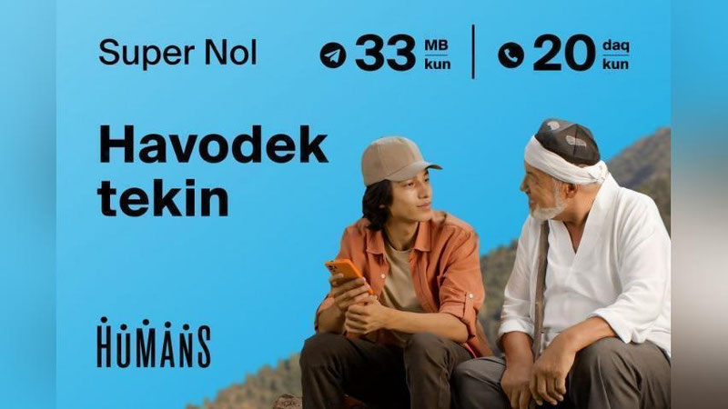 '"Havodek tekin": Humans "Super Nol"ni ishga tushirmoqda'ning rasmi