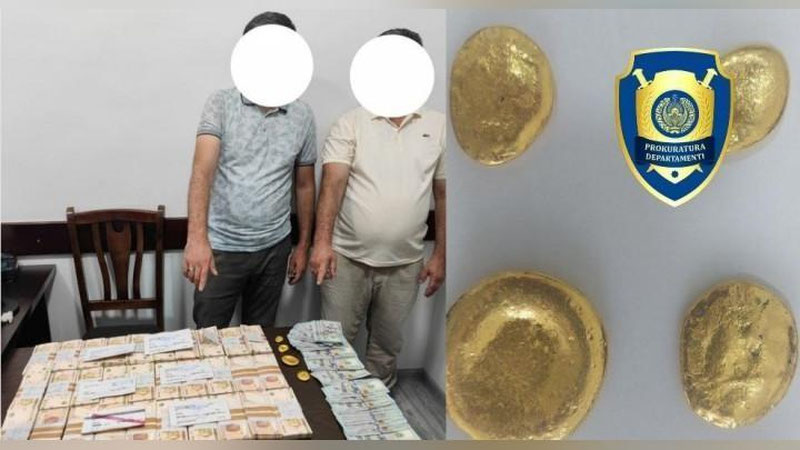 'Buxoroda sof quyma oltin bo`laklarini sotayotganlar ushlandi'ning rasmi