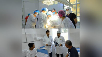 'Gulistonda ota o`g`liga, Zarafshonda uka o`z akasiga bir buyragini berdi'ning rasmi