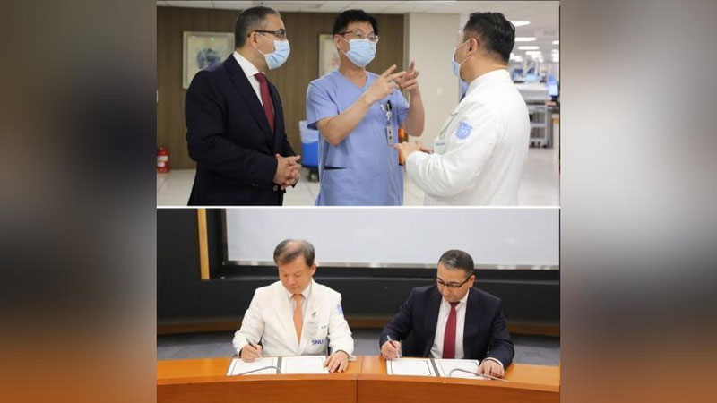 'Республика шошилинч тиббий ёрдам маркази Кореянинг Бунданг клиникаси билан ҳамкорлик ўрнатди'ning rasmi