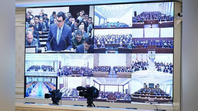 'Президент маҳаллаларда бир ой давомида кўчат ярмаркаларини ташкил қилиш ва куз мавсумида 30 миллион туп кўчат етказиб бериш кераклигини айтди'ning rasmi