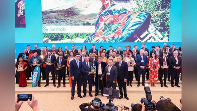 'Навоий вилоятининг "Сентоб" қишлоғи 2023 йилнинг "Энг яхши туризм қишлоғи" номинациясининг ғолиблари қаторидан жой олди'ning rasmi