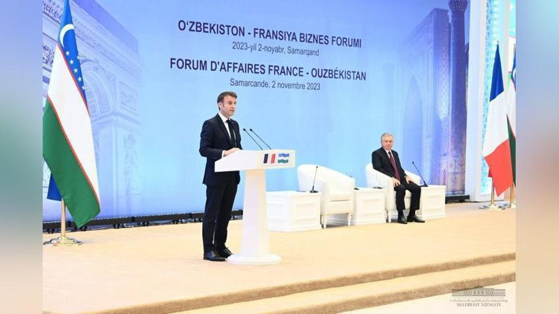 'Yangi O`zbekistonda ishlash uchun fransiyalik hamkorlarimizga eshiklarimiz doim ochiq — Mirziyoev'ning rasmi