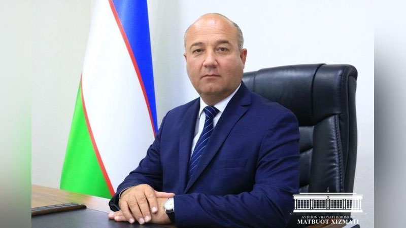 'Andijon viloyati hokimiga yangi o`rinbosar tayinlandi'ning rasmi