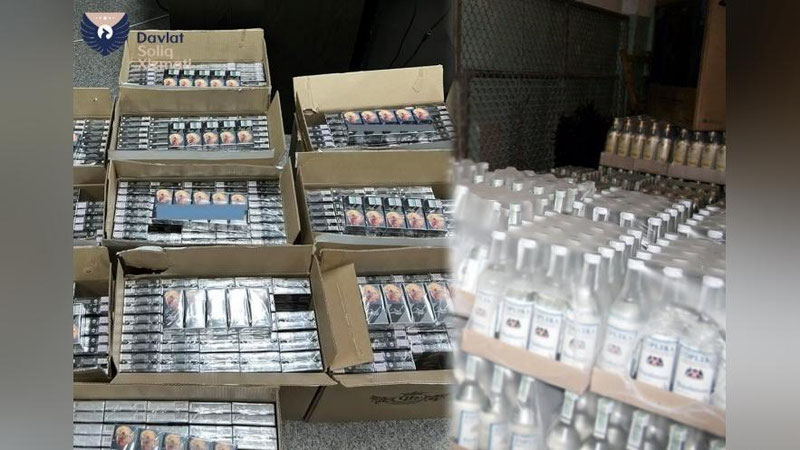 'So`nggi 10 oyda 1,4 mlrd so`mdan ortiq alkogol va tamaki mahsulotlarining noqonuniy savdosi oldi olindi'ning rasmi