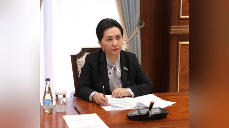 'Endi voyaga etmagan shaxslarga nisbatan jinsiy zo`ravonlik sodir etgan shaxslarning bolalar bilan ishlashi qat`iyan man etiladi - Tanzila Norboeva'ning rasmi