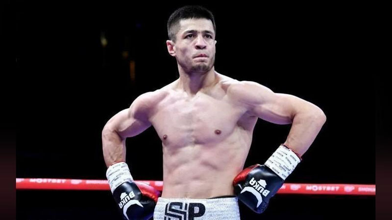 'Las-Vegasda ringga ko`tarilgan Shohjahon Ergashev mag`lub bo`ldi'ning rasmi