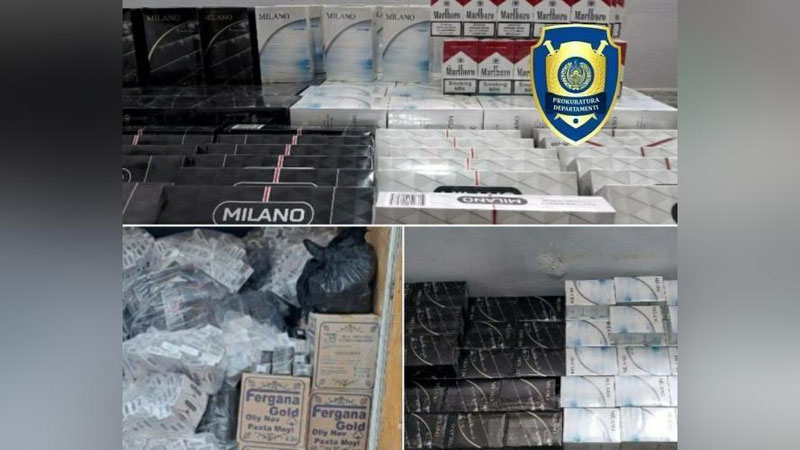 'Popda qariyb 50 ming quti aksiz markasiz tamaki mahsulotlarini Toshkentga olib kelayotganlar qo`lga tushdi'ning rasmi