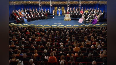 'Nobel mukofotlari egalariga topshirildi'ning rasmi