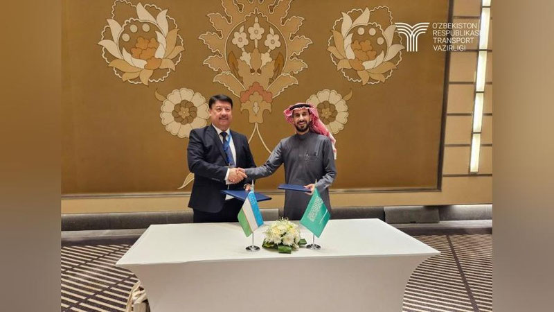 'O`zbekiston va Saudiya Arabistoni o`rtasida muntazam aviaqatnovlar soni haftasiga 70 taga etkaziladi'ning rasmi