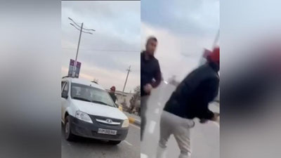 'Qashqadaryoda "Cobalt" yo`lovchisi temir bilan "Lada-Largus" haydovchisiga tashlandi'ning rasmi