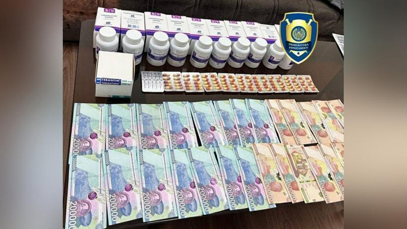 'Poytaxtda kuchli ta`sir qiluvchi dori vositalarini sotayotganlar ushlandi'ning rasmi