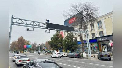 'Toshkentda haydovchilar uchun ma`lumotlar yozilgan ekranlar o`rnatiladi'ning rasmi