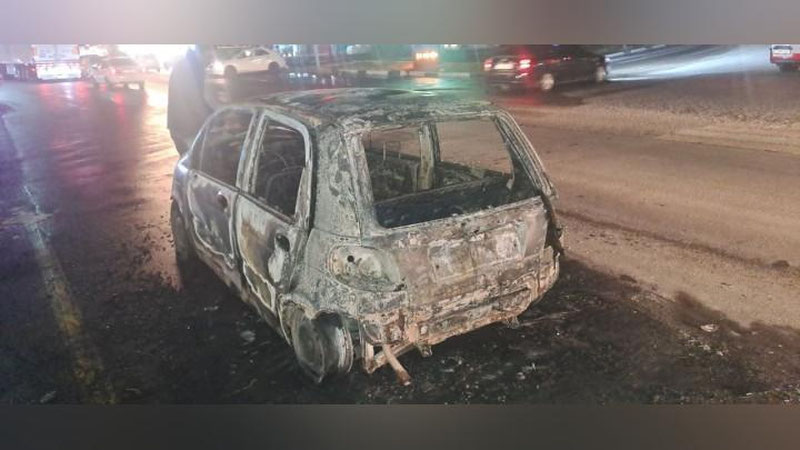 'Toshkentda Matiz yonib ketdi'ning rasmi