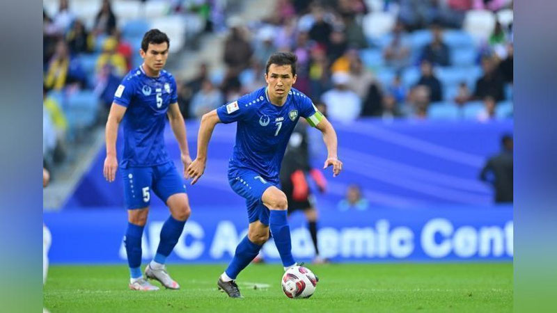 'Osiyo kubogi guruh bosqichining so`nggi o`yinida O`zbeksiton Avstraliya bilan durang qayd etdi va pley-off bosqichiga yo`l oldi (video)'ning rasmi