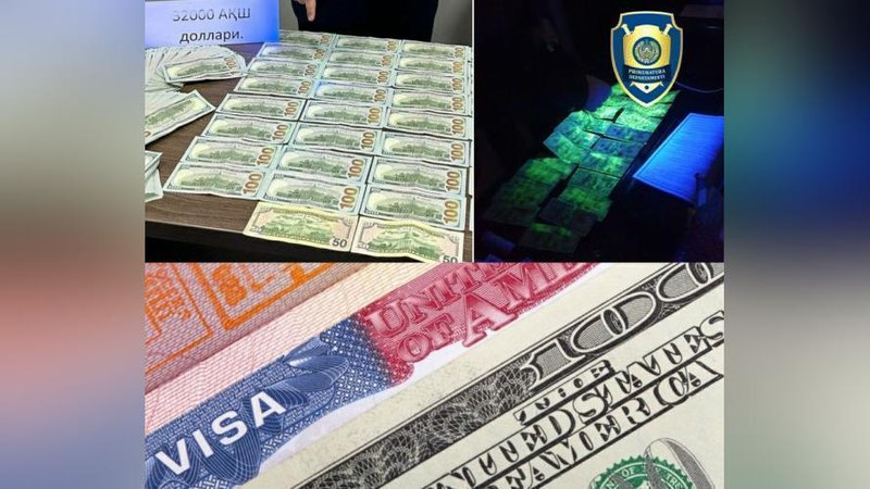 'Toshkent va Samarqandda fuqarolarni AQSh, Fransiya va Kanadaga yuborishni va`da qilgan firibgarlar ushlandi'ning rasmi