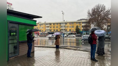 'Bugun respublika bo`ylab ba`zi joylarda yomg`ir yog`adi'ning rasmi