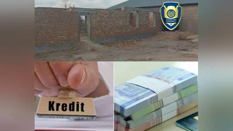 'O`zbekistonning uchta hududida kredit mablag`larini talon-toroj qilish holatlari aniqlandi'ning rasmi
