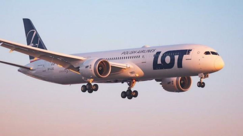 'Reyslar haftasiga uch marta LOT Polish Airlines tomonidan amalga oshiriladi'ning rasmi