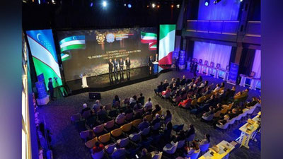 'Italiya va o`zbek kinematograflari hamkorligidagi loyihalar – “Marko Polo” hamda “Xo`ja Nasriddin” hujjatli filmlari namoyishi ham bo`lib o`tdi'ning rasmi