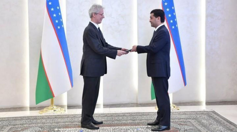 'Kiprning O`zbekistondagi elchixonasiga yangi rahbar tayinlandi'ning rasmi
