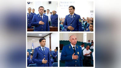 'Samarqanddagi 4ta tuman soliq inspeksiyalarida yangi boshliqlar ish boshladi  'ning rasmi