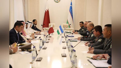 'O`zbekiston Qatar bilan harbiy sohada hamkorlik qiladi'ning rasmi