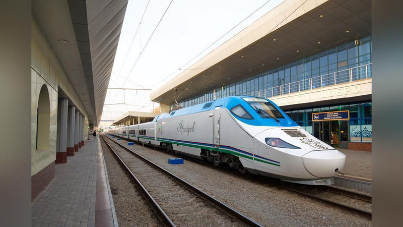 '“Афросиёб” поезди қатнови вақтига ўзгартириш киритилмоқда'ning rasmi