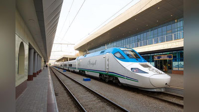 '“Афросиёб” поезди қатнови вақтига ўзгартириш киритилмоқда'ning rasmi