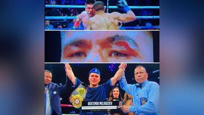 'Bektemir Meliqo`ziev fransiyalik engilmas raqibini mag`lub etdi'ning rasmi