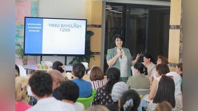 'Prezident maktablaridagi baholash tizimi umumta`lim maktablarida ham joriy etiladi'ning rasmi