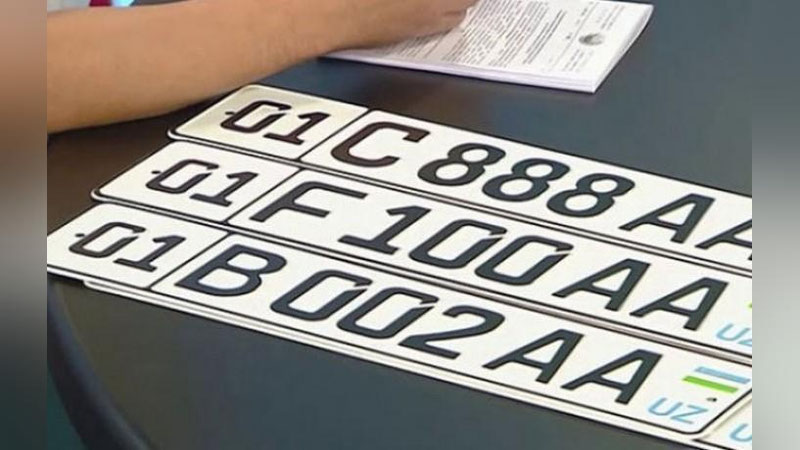 'Talabgorlari ko`paygan davlat raqam belgilari endi auksionga qo`yiladi (video)'ning rasmi