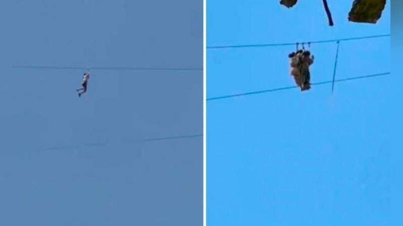 'Chodakda dor yo`lining yarmida to`xtab qolgan fuqaro qutqarib olindi (video)'ning rasmi